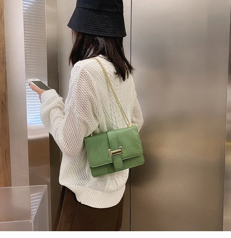 Stylish Brown Canvas Shoulder Bag for Women