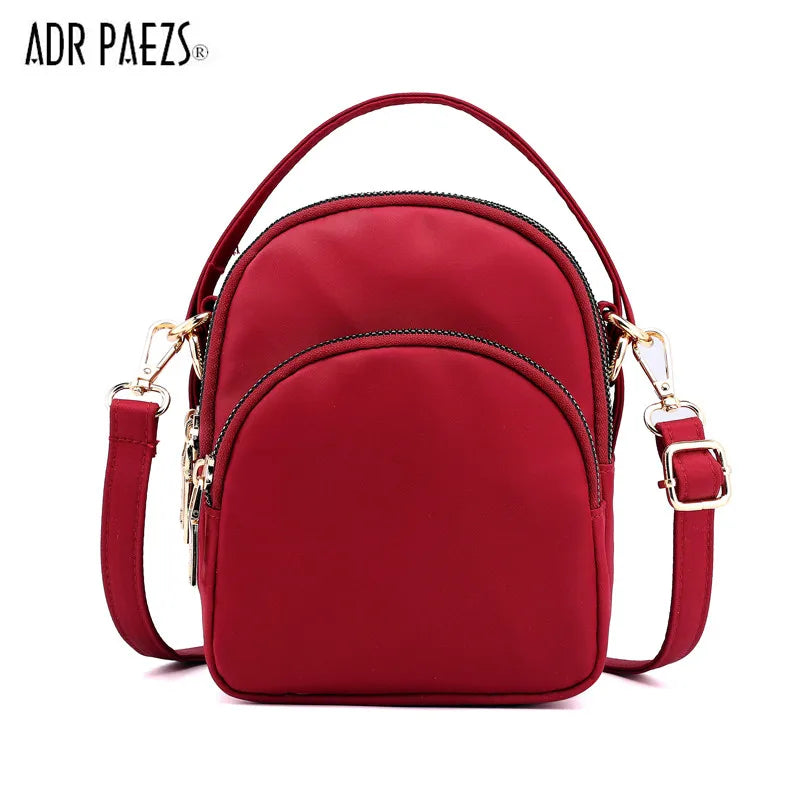 Women's Casual Crossbody Bag, Nylon Shoulder Messenger Bag