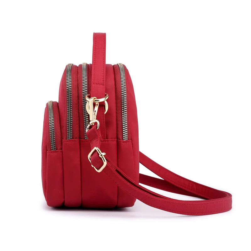 Women's Casual Crossbody Bag, Nylon Shoulder Messenger Bag