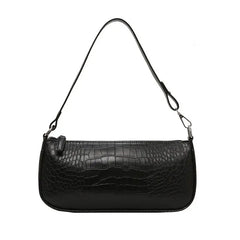 Casual Zipper Shoulder Bag Women Travel Handbag Solid Messenger Bag