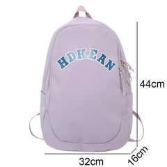 Nylon Women School Bag Girl Travel Backpack Female Laptop Student Bag