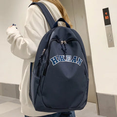 Nylon Women School Bag Girl Travel Backpack Female Laptop Student Bag