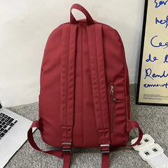 Nylon Women School Bag Girl Travel Backpack Female Laptop Student Bag