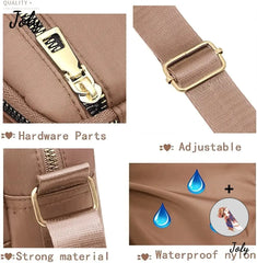 Women's Cross Body Bag, Adjustable Wide Strap Shoulder Bag