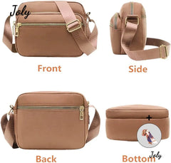 Women's Cross Body Bag, Adjustable Wide Strap Shoulder Bag