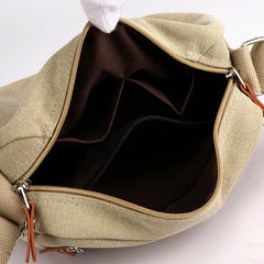 Canvas Crossbody Bag for Women Shoulder Tote Handbag Purse