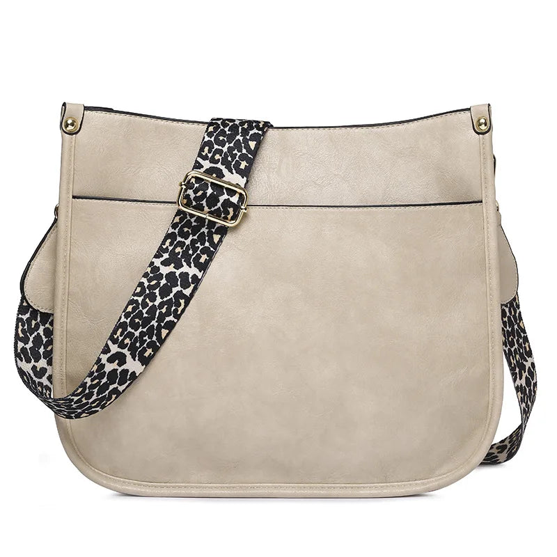 Leopard Print Shoulder Bag Women's Handbag
