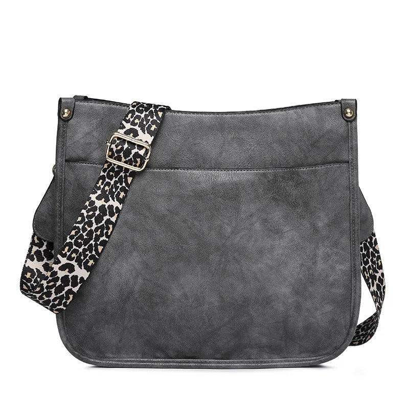 Leopard Print Shoulder Bag Women's Handbag