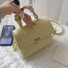 Faux Leather Multilayer Ladies Shoulder Bag
