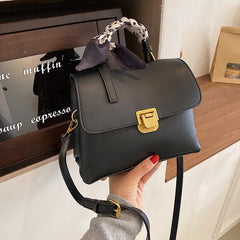 Faux Leather Multilayer Ladies Shoulder Bag