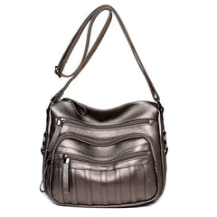 Leather Handbag Women Shoulder Bags Crossbody Messenger Bags Bolsas