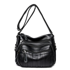 Leather Handbag Women Shoulder Bags Crossbody Messenger Bags Bolsas