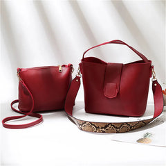Yellow Women Handbags Set - Sac A Main Femme