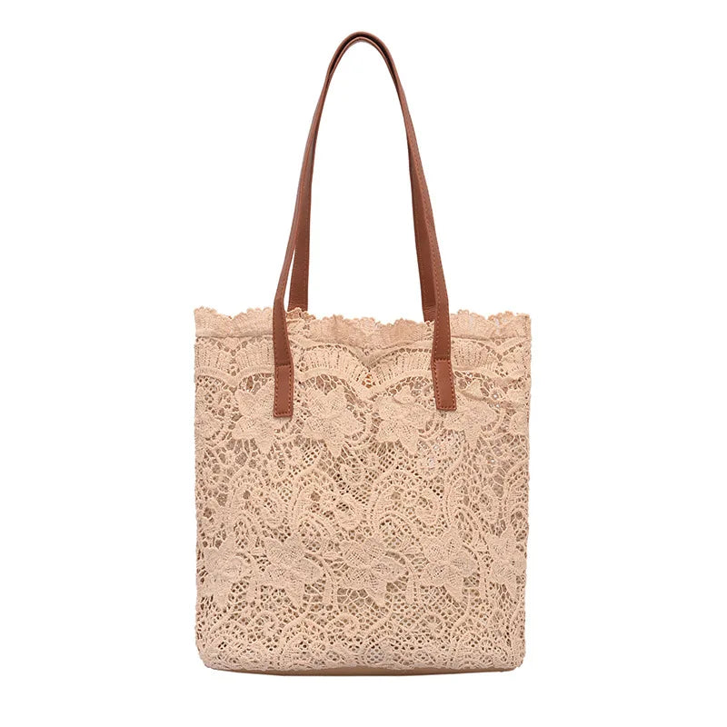 Embroidered Lace Ladies Handbag Shoulder Bag Wallet Travel Bag