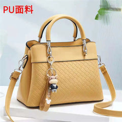 Large Capacity Women's Leather Shoulder Bag for Autumn and Winter