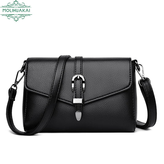 Women's High PU Leather Crossbody Bag Shoulder Handbag Wallet