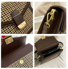 Women's Leather Crossbody Bag Small Shoulder Wallet