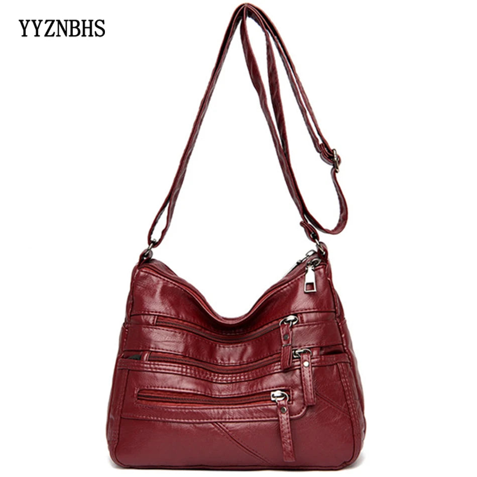 Women's Pleather Crossbody Shoulder Bag