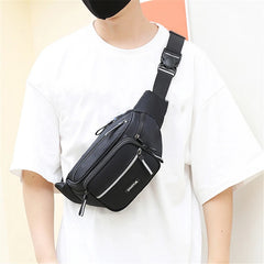 Men's Waist Bag Large Capacity Durable Casual Sports Bag