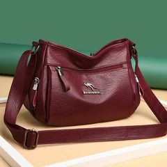 Winter Retro Large Capacity Messenger Bag for Women