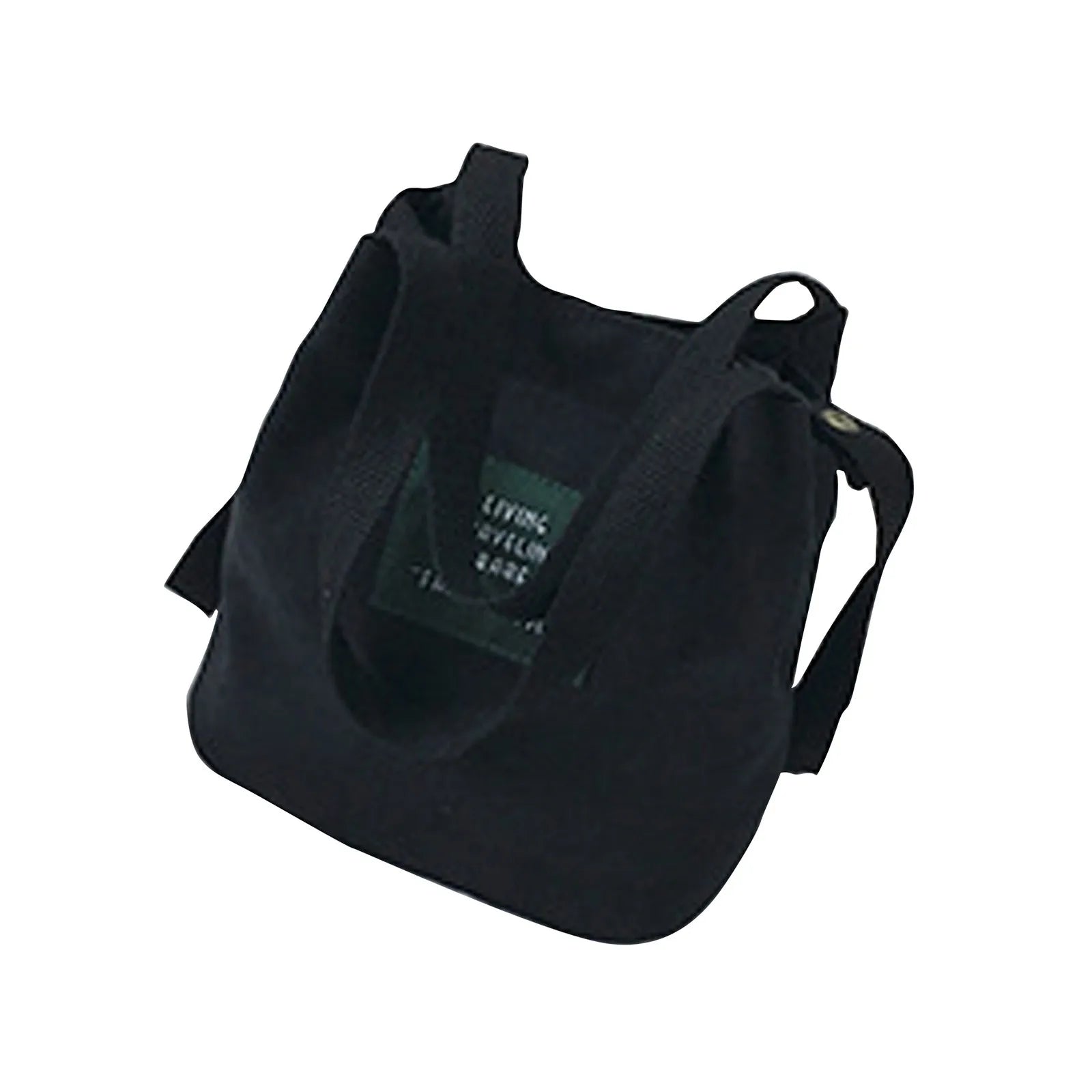 Canvas Mini Messenger Bag Bucket Shoulder Handbag
