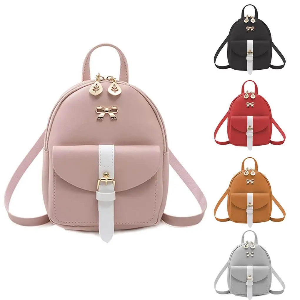 Mini Backpack Shoulder Pouches Small Bag Women Backpacks