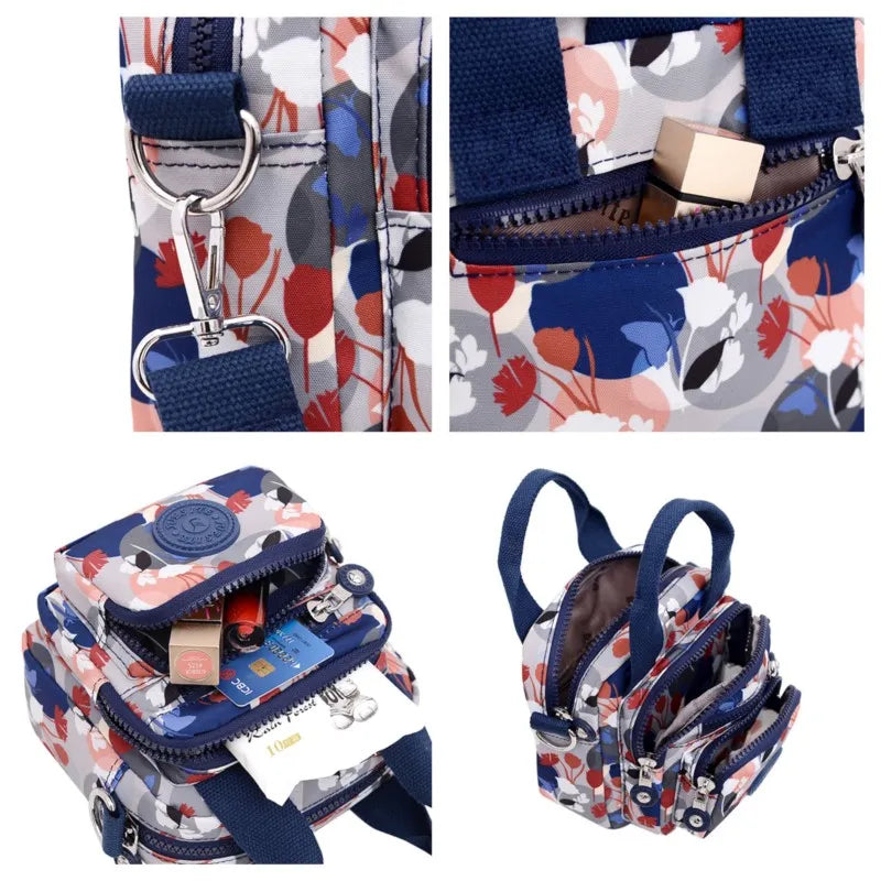 European Style Nylon Shoulder Bag for Women Traveling