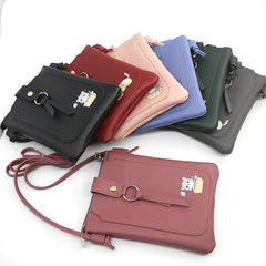 Cartoon Shoulder Bag Wallet Large Capacity Messenger Bag