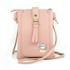Cartoon Shoulder Bag Wallet Large Capacity Messenger Bag