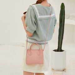 Crocodile Pattern Mini Women Shoulder Bag