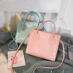 Crocodile Pattern Mini Women Shoulder Bag