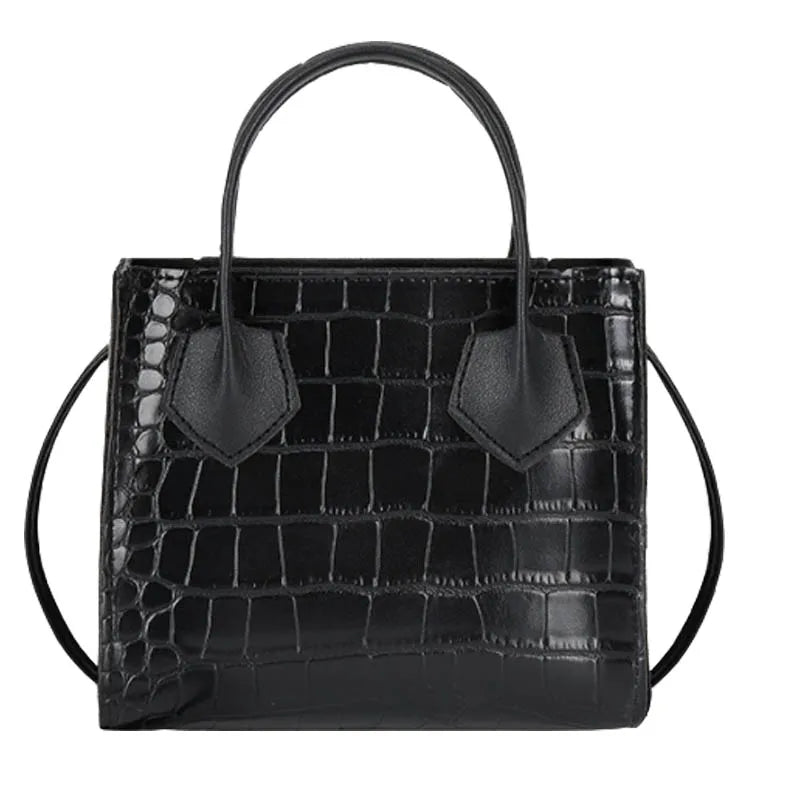 Crocodile Pattern Mini Women Shoulder Bag