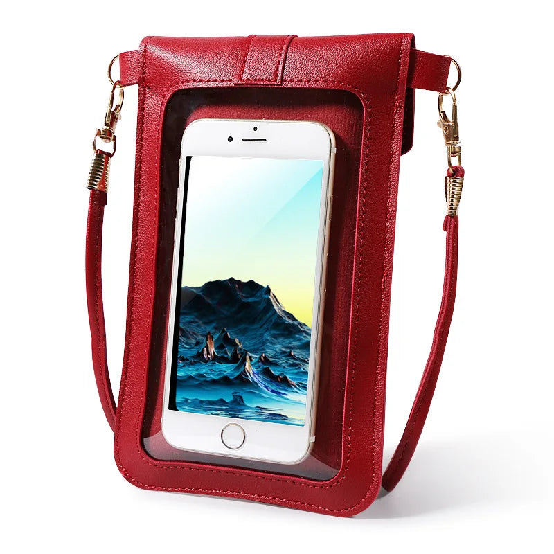 Soft Leather Crossbody Handbag for Women