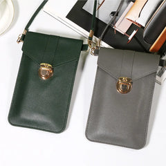 Soft Leather Crossbody Handbag for Women