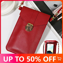 Soft Leather Crossbody Handbag for Women