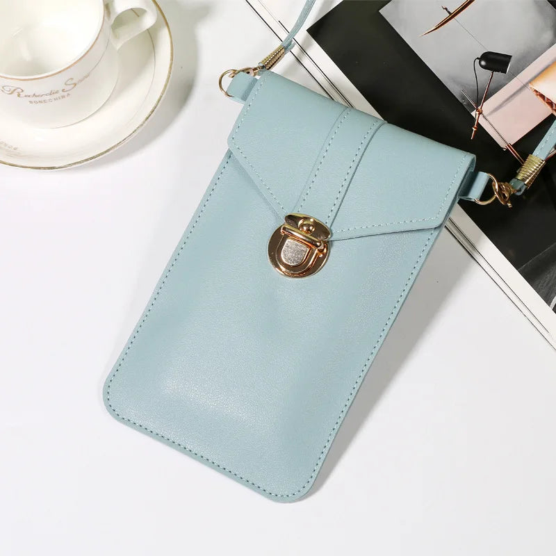 Soft Leather Crossbody Handbag for Women