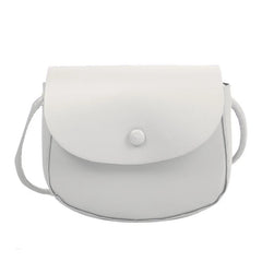 Women's Square Messenger Bag Flap Shoulder Satchel Crossbody Small Solid