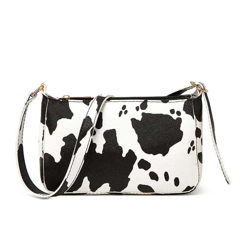 Summer PU Leather Crossbody Beach Handbag Adjustable Strap