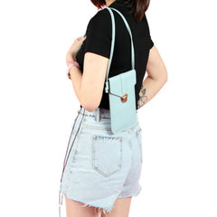 Women's Touch Screen Cell Phone Purse Shoulder Bag with Shoulder Strap