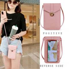 Women's Touch Screen Cell Phone Purse Smartphone Wallet Shoulder Handbag