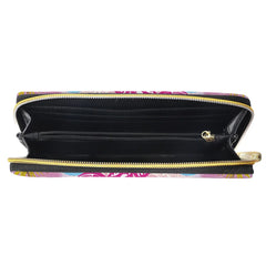 Hawaii Flower Shark Women's Wallet Polynesian Pattern PU Leather