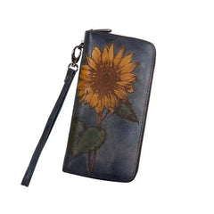 RFID Blocking Women's Wallet with Phone Pocket
