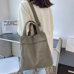 Waterproof Nylon Crossbody Shoulder Bag Women's Canvas Tote Shopper Bags