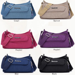 Waterproof Nylon Pocket Bag Casual Crossbody Bag