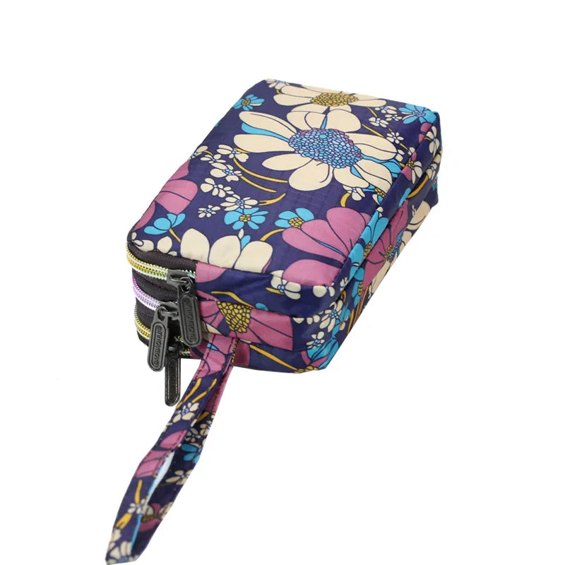 Large Capacity Zipper Purse Oxford Leather Female Long Wallet