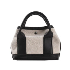 Women's Messenger Handbag Contrast PU Leather Travel Shoulder Bag