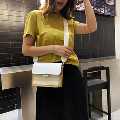 Women's Small Messenger Bag Handbag - Crossbody Shoulder Purse