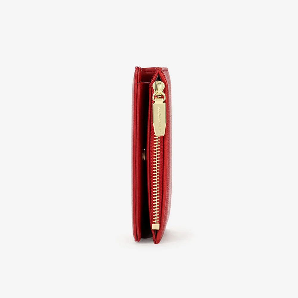 Short Two-Fold Multi-Card Women's Wallet