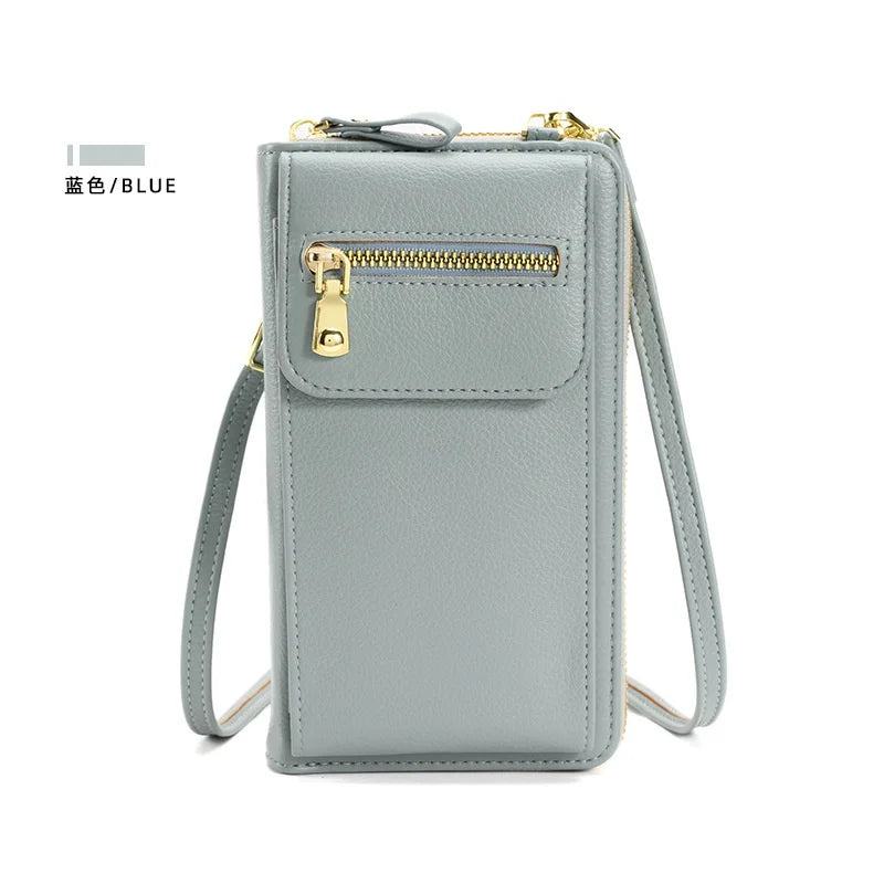 Cross-body Phone Bag Women's Flap Zero Purse One-shoulder Diagonal Bag