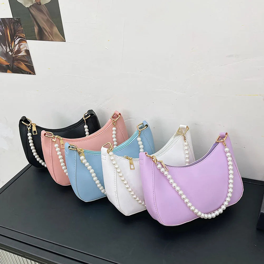 Cartoon Pattern Mini PU Leather Shoulder Bag for Women